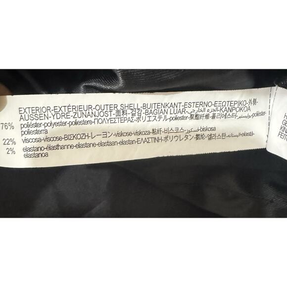 Zara Double Breasted Plaid Blazer Womens Size L - Picture 4 of 5